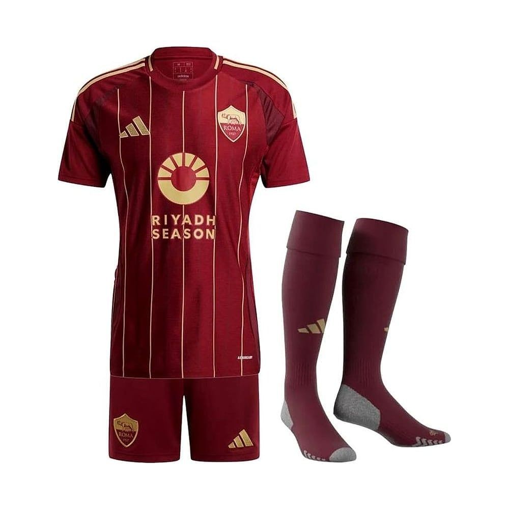 Jersey AS Roma Kids Home 2025/26
