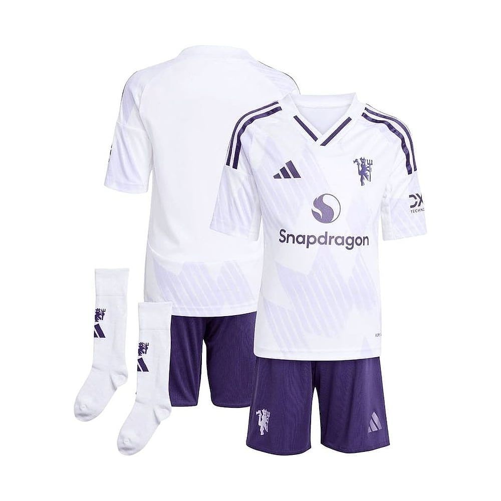Jersey Man United Kids Away 2025/26