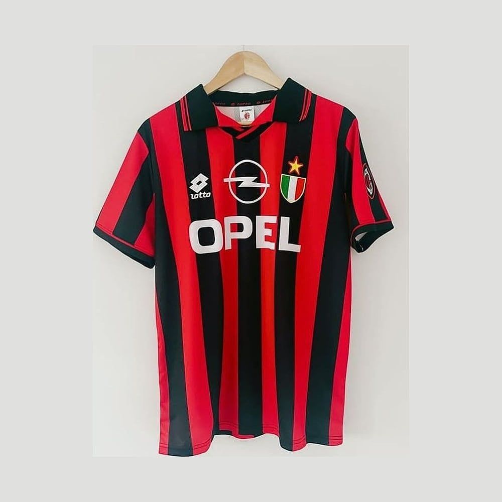 Retro-Trikot AC Milan Heim 1996/97