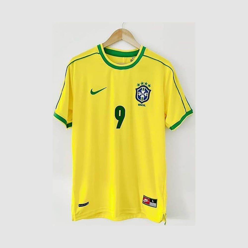 Retro-Trikot Brasilien Heim 1998