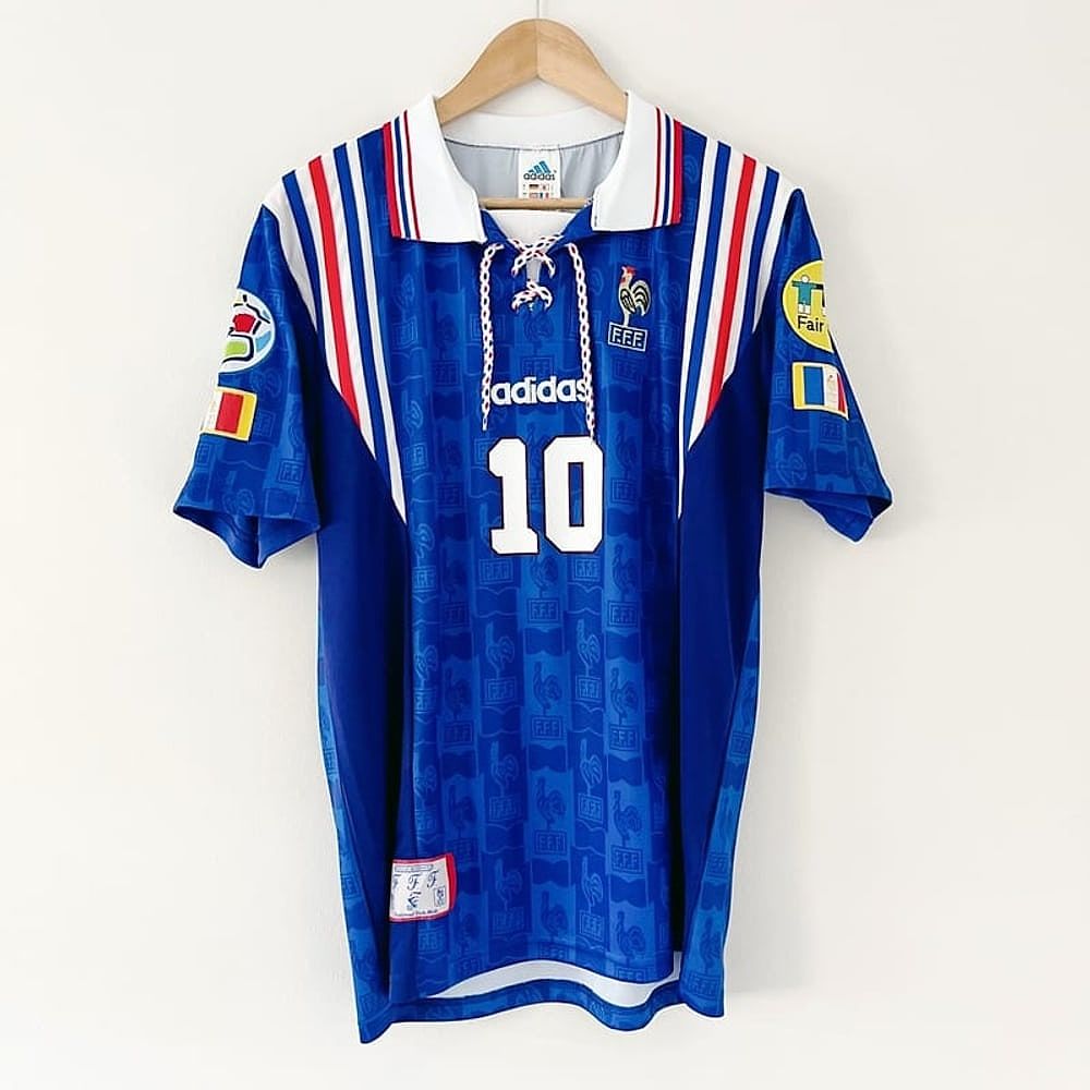 Retro-Trikot Frankreich Heim 1996