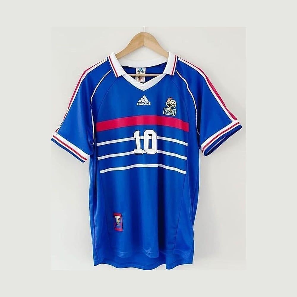 Retro-Trikot Frankreich Heim 1998