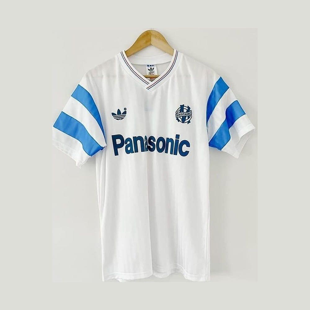 Retro-Trikot Olympique Marseille Heim 1990/91